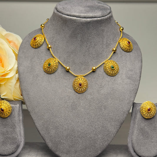 Multi pendant necklace