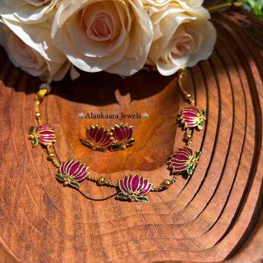 Lotus Necklace
